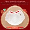 Warm Comfortable Pet Chinese Styles Costume for Small Pet Winter Thicken Dog Outfit for Traditional Holiday Gatherings