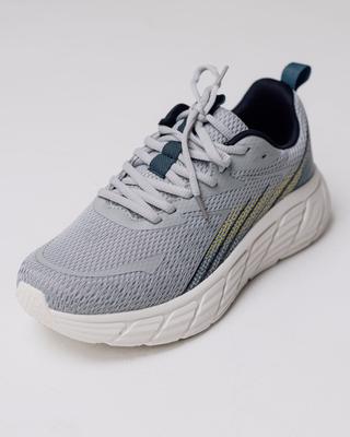 Men's Sneakers Restime 25449 41 Light Gray Textile