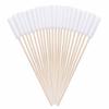 50pcs 15cm Pet Cotton Swabs Disposable Single-head Dog Wash Ear Stick Dirt Removal Cotton Swabs Dog Cotton Buds for Cats Puppy