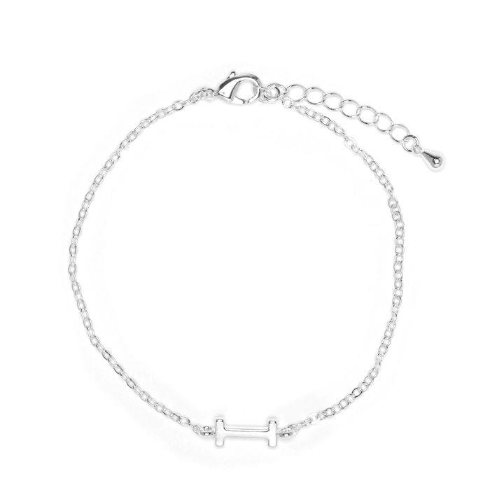 Bracelet Luxenter finition argent - Alphabet