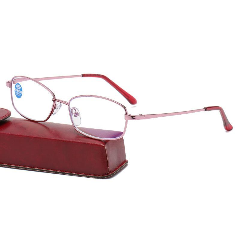 Stylish Black Frame Anti-Blue Light Reading Glasses for Women & Men