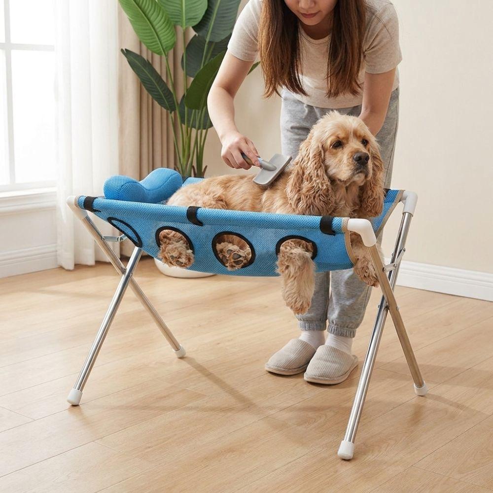 Breathable Mesh Senior Dog Bath Support Stand Pet Washing Platform Senior Dog Care