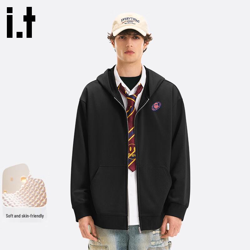 Fingercroxx Men's Loose Fit Hooded Cardigan