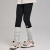 Girls' Elastic Stacked Sock Leggings