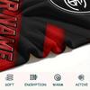 1PC Custom Name SC Freiburg Patterned Flannel Blanket Suitable For All Seasons for Home Decor Warmth and Comfort Gifts Holiday Present