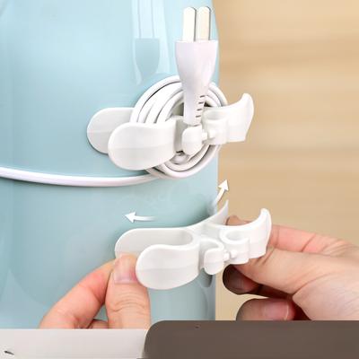 Lankstūs silikoniniai kabelių organizatoriai - Idealūs virtuvės prietaisams, kompiuteriams ir duomenų kabeliams