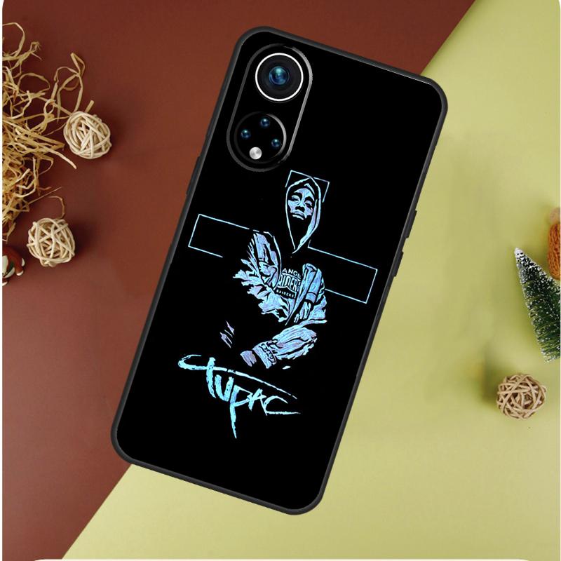 Rapper 2pac Singer Tupac Case For Honor X9c X8a X8b X9b X9a X8 X9 50 70 90 Lite Honor 200 Pro Magic 5 6 7 Lite Cover
