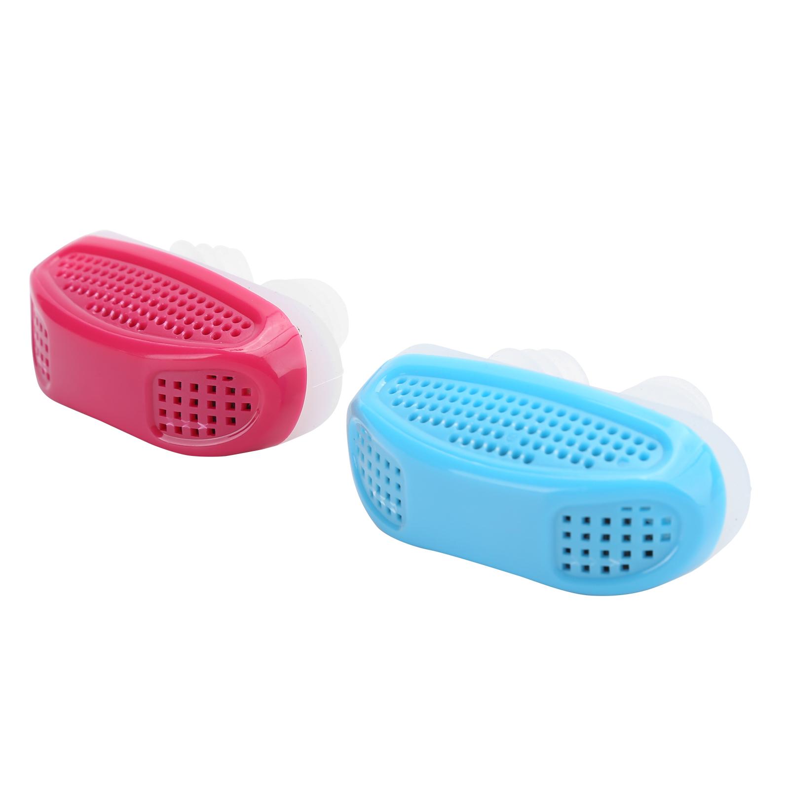 

2pcs Portable Anti Snoring Nose Vents Plugs Nose Clip Accessories