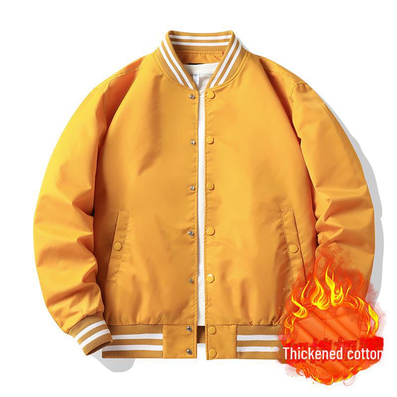 Unisex Color-Blocked Baseballjacke - Herren Frühling/Herbst Amerikanischer Stil Fliegerjacke, Trendige Arbeitskleidung für Paare