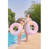 And Adults Children Thick Cartoon Girl Pattern Swimming Circle Toy Water