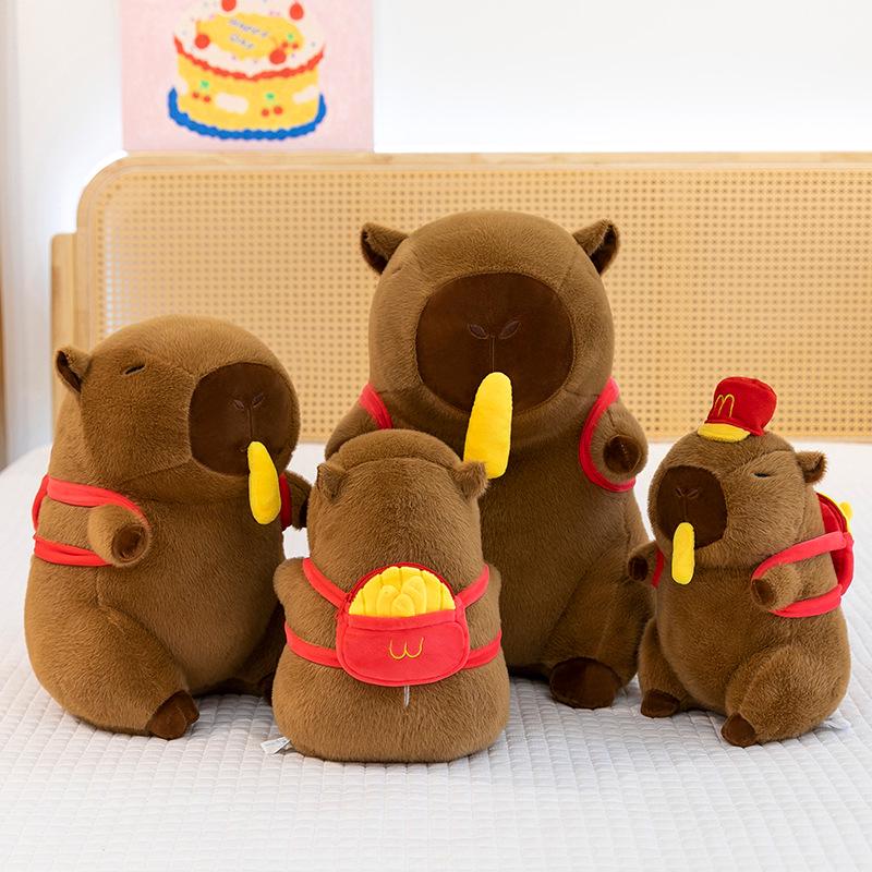 Capybara Plush Toy: Soothing Stuffed Animal Doll for Kids