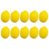 Pack Of 10 Realistic Artificial Lemon Simulation Lemon Fruit Decoration for Kitchen Basket Display Party Decoration