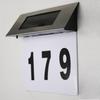 Solar Powered Stainless Steel Outdoor Address Light