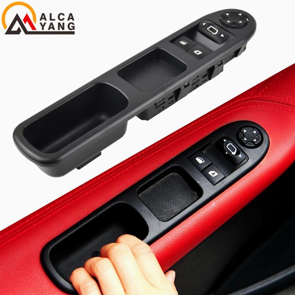 New LHD RHD Car Nearside Driver Front Electric Window Switch For Peugeot 207 For Citroen C3 For Picasso 2007-2014 6554.QC