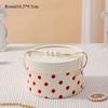 Valentine's Day Gift Box French Wave Dot Handheld Gift Boxes Rectangular Circular Empty Boxes Silk Candy Box Gift Box