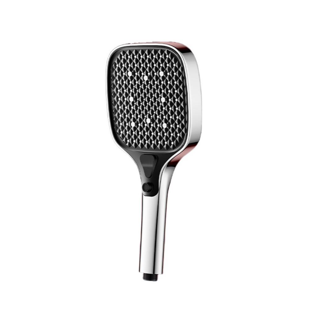 High Quality 15CM Large Panel Bath Shower Head High Flow Detachable Pressurized Shower Head 4 Modes Shower Replacement Universal