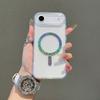 Laser Glitter For Magsafe Phone Case For iPhone 17 16 15 14 13 12 11 Pro Max Magnetic Wireless Charge Shockproof Hard Back Cover