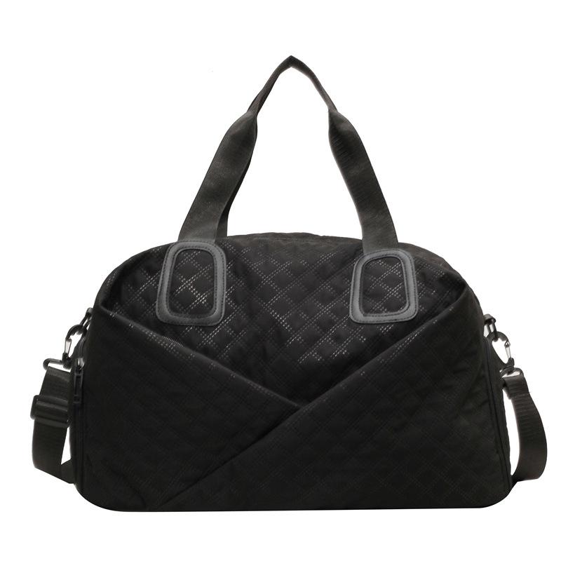 Women's Portable Cross-Border Duffel Bag with Wet/Dry Separation for Business Trips, Sports, Yoga, and Gym.