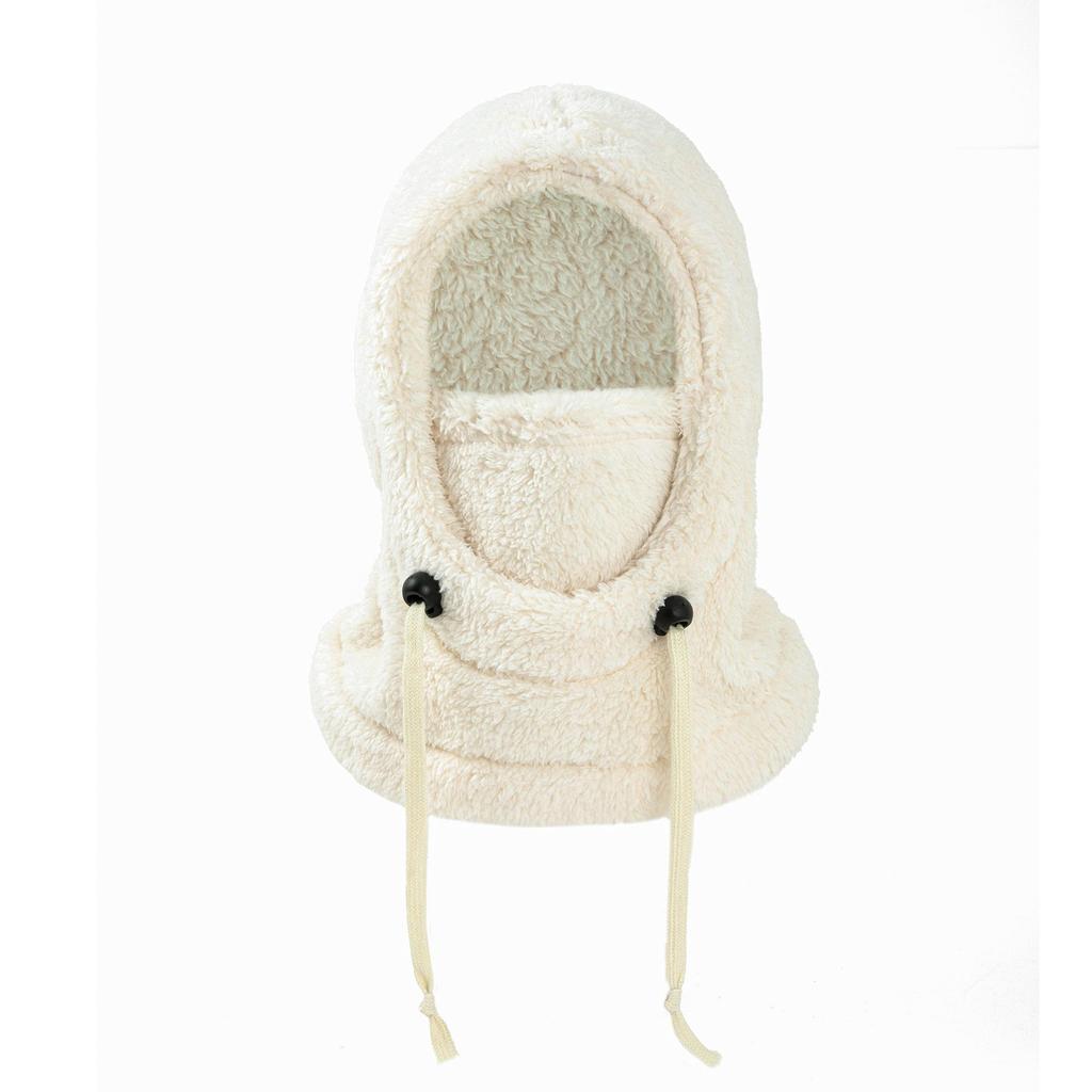 Adorable Bear Ear Kids' Pullover Hat – Windproof, Warm Neck Gaiter for Autumn & Winter