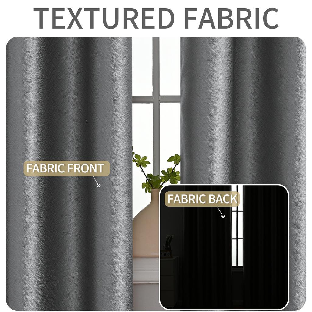 Mercado Prague High Blackout Curtains Living Room Sunscreen Insulation Curtains