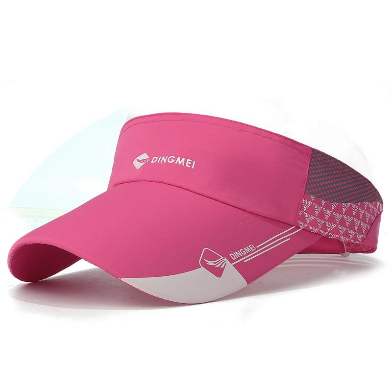 Summer Long-Brim Sunscreen Quick-Drying Hat for Unisex Outdoor Street Sports Running Empty Top Hat
