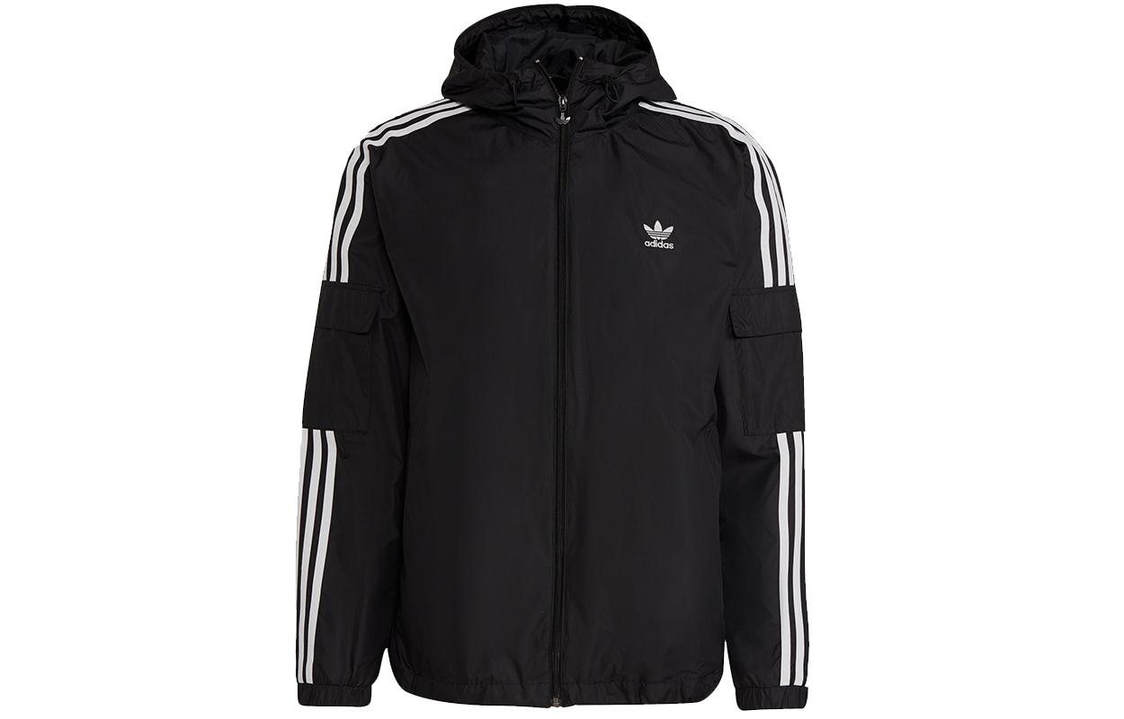 Adidas Originals 3 Stripes Jackets  Coats Men s Black H06683 S