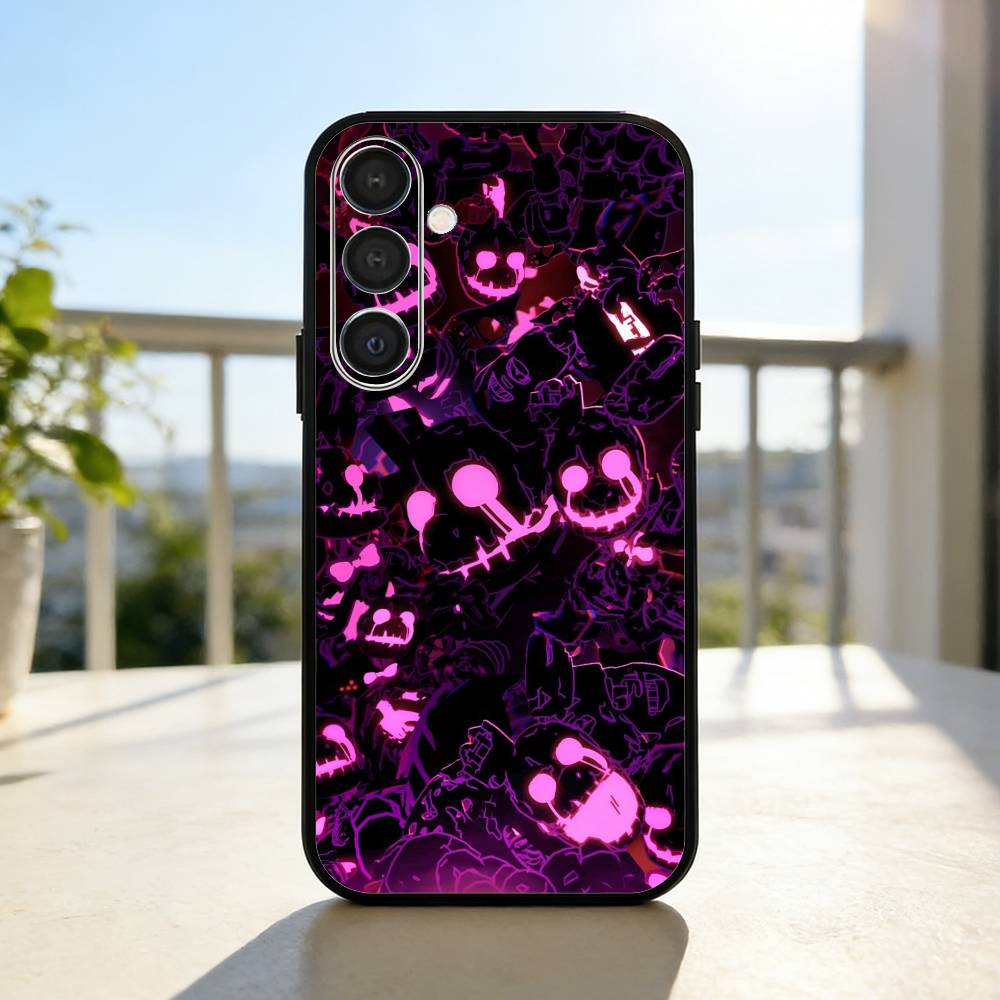 Five N-Nights At F-Freddys Fnaf  Phone Case For Samsung  A73,A21s,A22,A31,A32,A52,A53,A71,A80,Soft Black Shell
