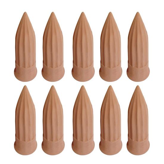 Terracotta Self Watering Spikes Vacation Plant Watering Stakes Slow Release Watering Spikes Compatible with Wine Bottles for Indoor Outdoor Plants