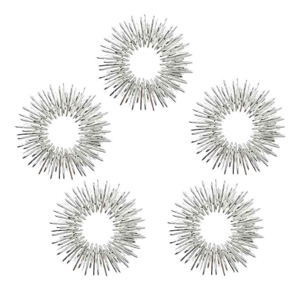 5pcs/Lot Finger Massage Ring Acupuncture Ring Health Care Body Massager Relax Hand Massage Tool