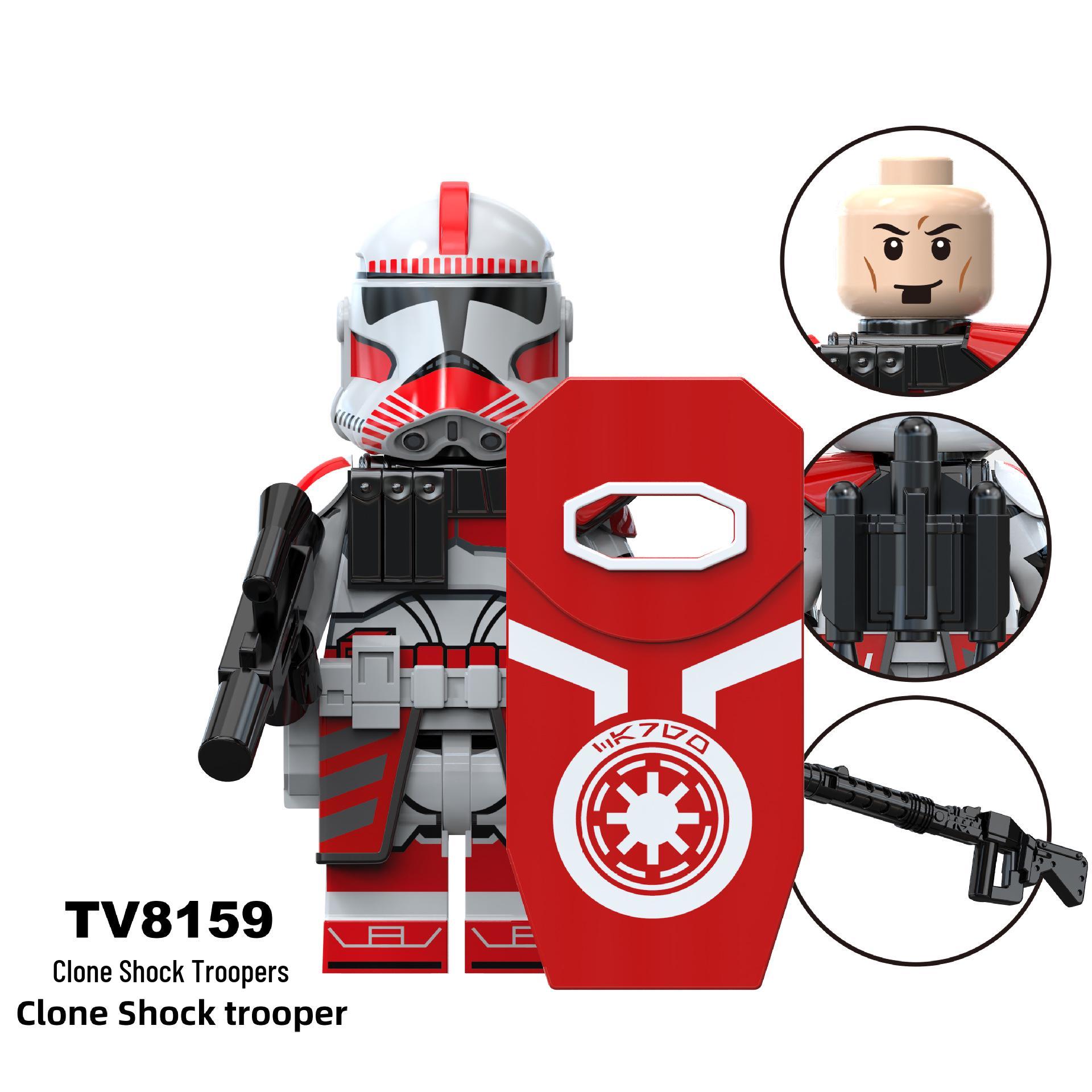 Star Series Clone Trooper Building Blocks TV6117/6118/6119 Toy