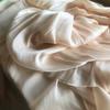 Nastro Iridescente Organza Pieghettato Tessuto Morbido Liscio Lucentezza Texture Raso Tessuto Fai da Te Abito Hanfu Costumi di Scena