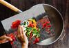 Glass Plate Cutting Board 52X40 Flowers