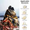 1PC Custom Name Dragon Kimono Warrior Flannel Blanket Versatile,all-season Throw Suitable for the Living Room,bedroom,camping,travel,and Gift