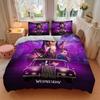 Wednesday Addams Adventure Print 3Pcs Bedding Setduvet Cover With 2 Bedropillowcase Home Birthday Gift