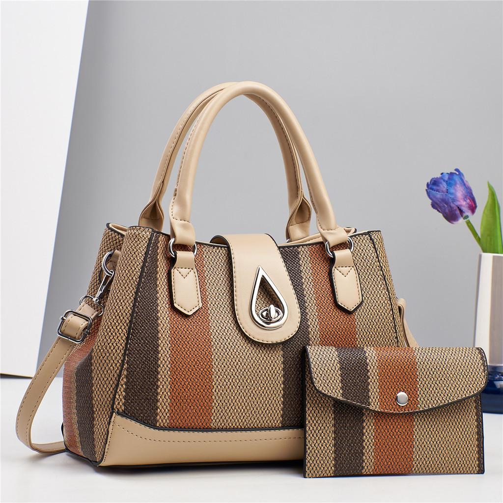 Womens Pu Contemporary Leather Tote Bag With Functional Zipper And Stylish Color Options