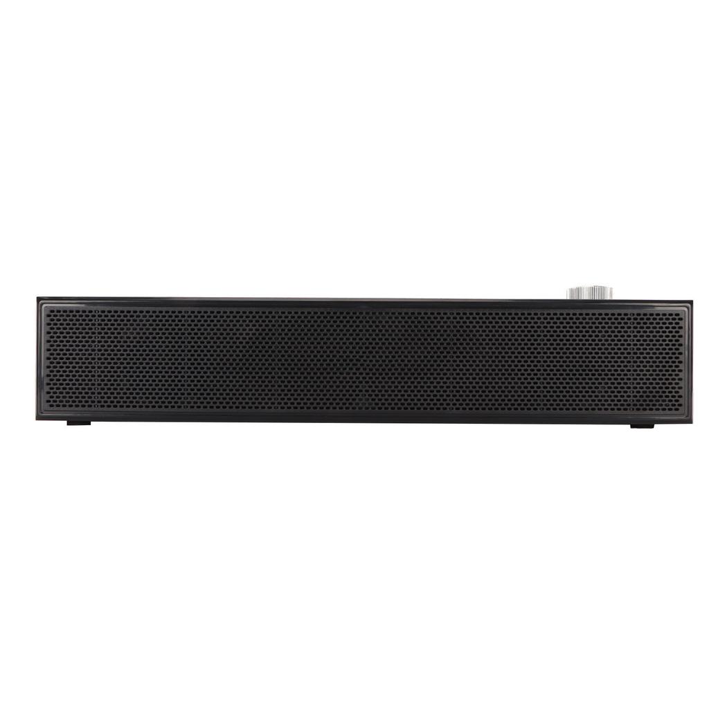 Computer Speakers Multifunctional Stylish Vintage USB Power Supply HiFi Stereo Computer Soundbar for Desktop Laptop PC