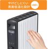 Multi Dynamic Heater Electric Heater Zero Wind Heating Energy Saving Intuitive Click Knob with Remote Control Surface Temperature Energy Saving White