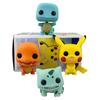 Funko Pop Pokemon Figurka Akcji Pikachu Bulbasaur Charmander Squirtle Kolekcjonerskie Zabawki dla Dzieci