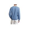 Polo Ralph Lauren Sweter dzianinowy z długim rękawem i haftowanym logo kucyka z okrągłym dekoltem Męski sweter Niebieski MNPOSWE16820285-400