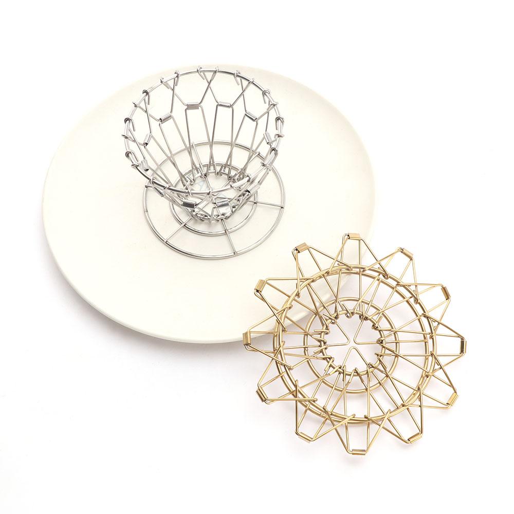 Collapsible Folding Reusable Coffee Dripper Stand Strainer Rack Basket Coffee Filter Holder
