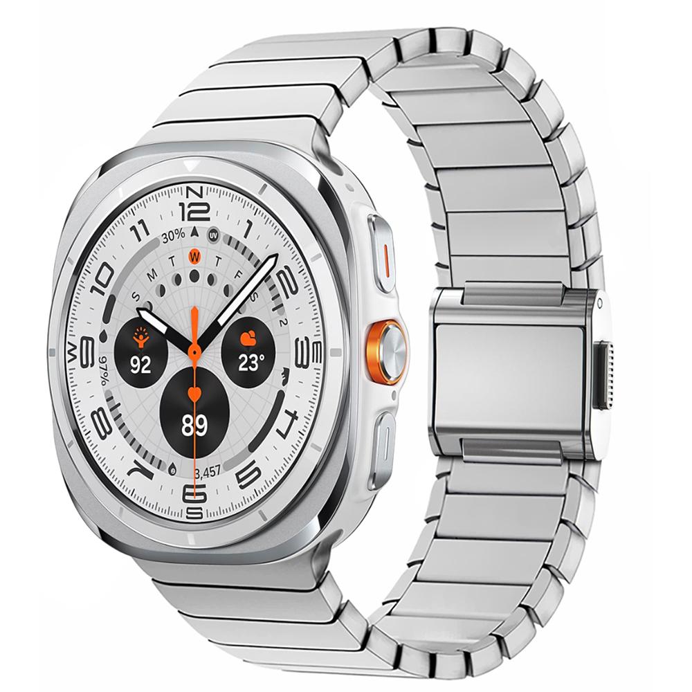 

Stainless Steel Magnetic Band for Samsung Galaxy 8 Classic 46mm 8 44mm 40mm Wristband Bracelet for SAMSUNG GALAXY ULTRA 2025 Galaxy 8 44mm 40mm серебряный