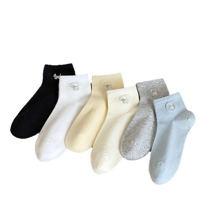 Boneless Socks, Women's Summer Cotton Socks, Thin Short Socks, Anti-odor, Anti-athlete, Antibacterial, Sweat-absorbing and Breathable Short Socks