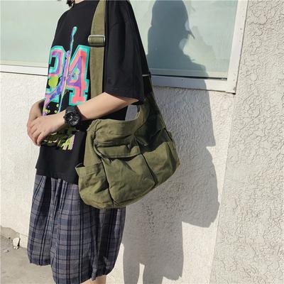 Kadın Çantası Kalın Pamuklu Kumaş Moda Vintage Yüksek Kapasiteli Omuz Çantası Pures and Bags Çapraz Askılı Unisex Tote Çanta