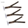 3lots Birds Perches Stand Suction Cup for Window Parrots Shower Perches Stand 11UA