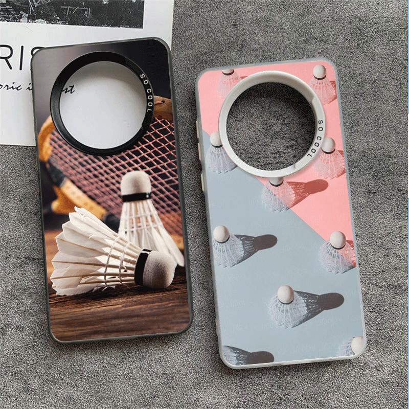Badminton Sport Shockproof Phone Case for Xiaomi Redmi Note 15 14 13 12 Pro Plus 11 11S 11T 5G Cover Anti Fall Fundas