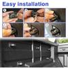 Truck Bed Cargo Anchors set Robusts Aluminum Tie Down Accessory Tie Down Brackets Simple Installs for Secure Transport