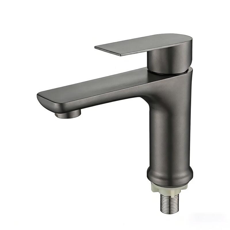 LiIong Stainless Steel Single Cold Basin Faucet