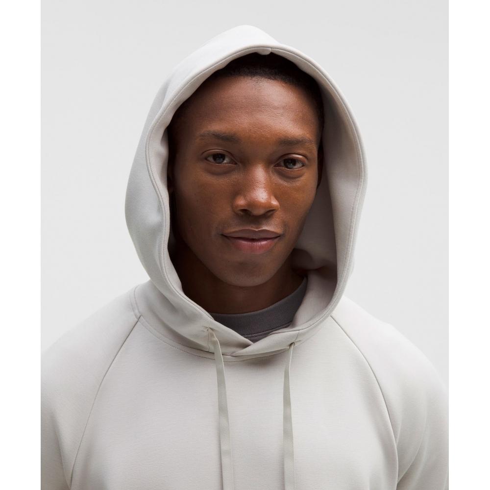 Lululemon Smooth Spacer Classic Fit Pullover Hoodie Dove Grey