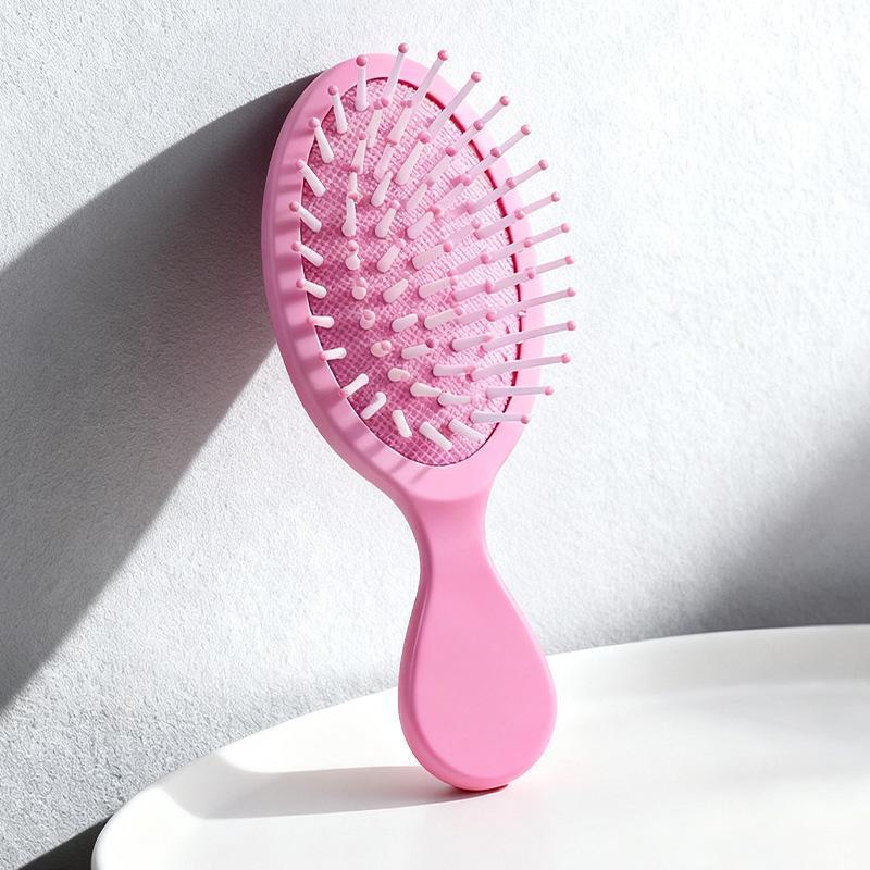 Mini Air Cushion Massage Hair Comb Soft Scalp Friendly Bristles Wet Dry Use For Daily Hair Care Travel