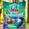 Customiz Name Personality Game Fall Guys Blanket Soft&Warm Office Bed Travel Lunch Break Blanket,Gift All Seasons